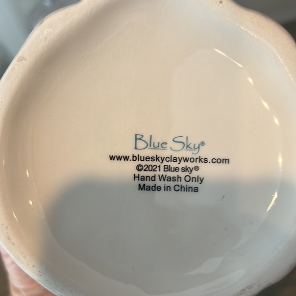 Blue Sky Clayworks, Halloween black cat in ghost costume mug - Picture 6 of 6